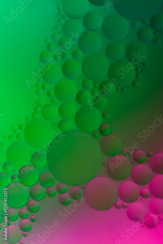 Oil and Water Abstract