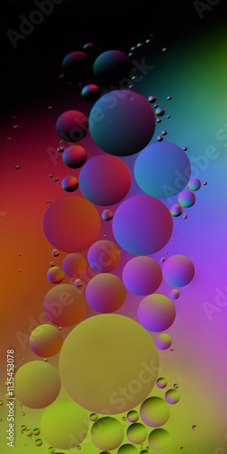 Oil and Water Abstract