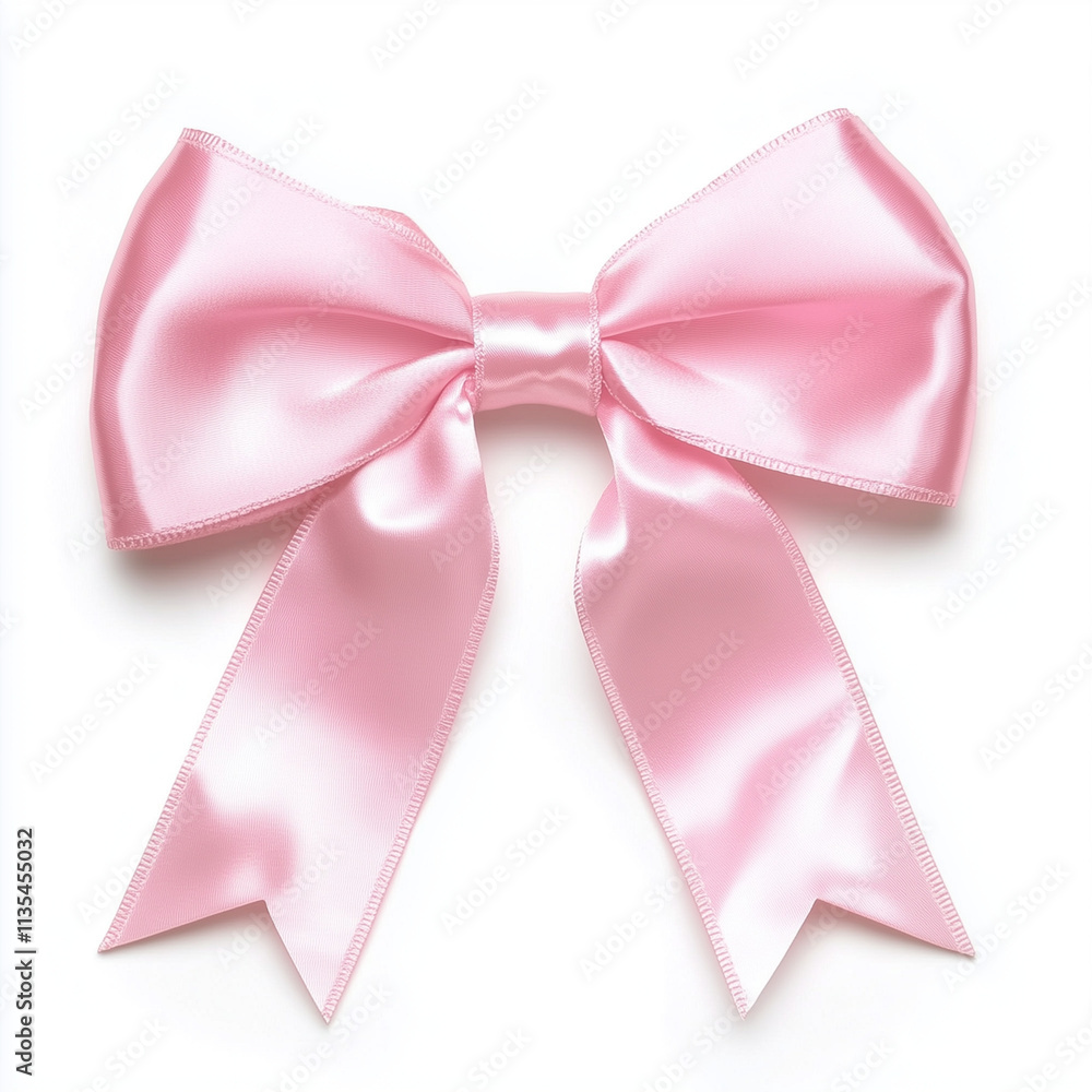 Ribbon bow wrapped isolated on a background Ribbon bow wrapped isolated on a background