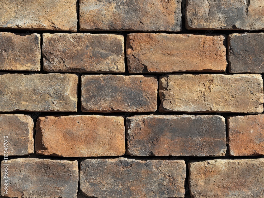 Rustic Brick Wall Texture Background Rustic Brick Wall Texture Background