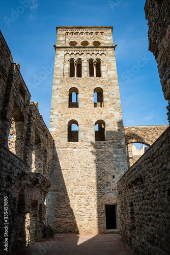 Monastery of Sant Pere de Rodes, Catalunya, Spain.