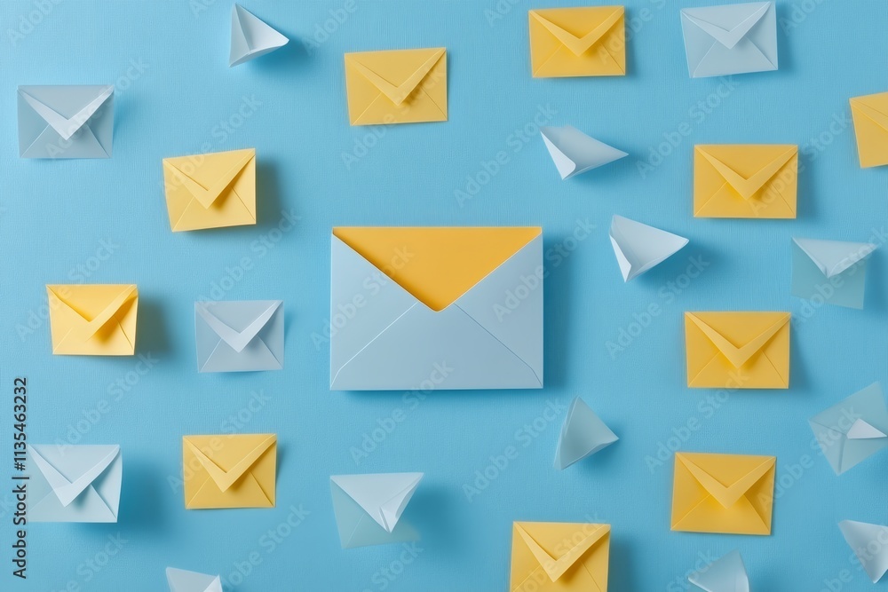Innovative email notification design for business communication and digital marketing strategies Innovative email notification design for business communication and digital marketing strategies