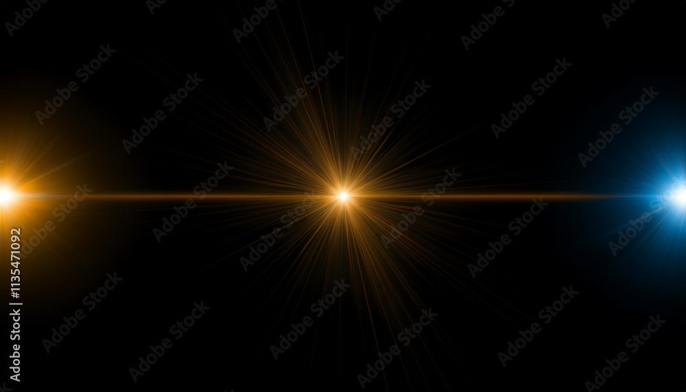 Lens Flare light over Black Background. Easy to add overlay or screen filter over Photos texture Lens Flare light over Black Background. Easy to add overlay or screen filter over Photos texture