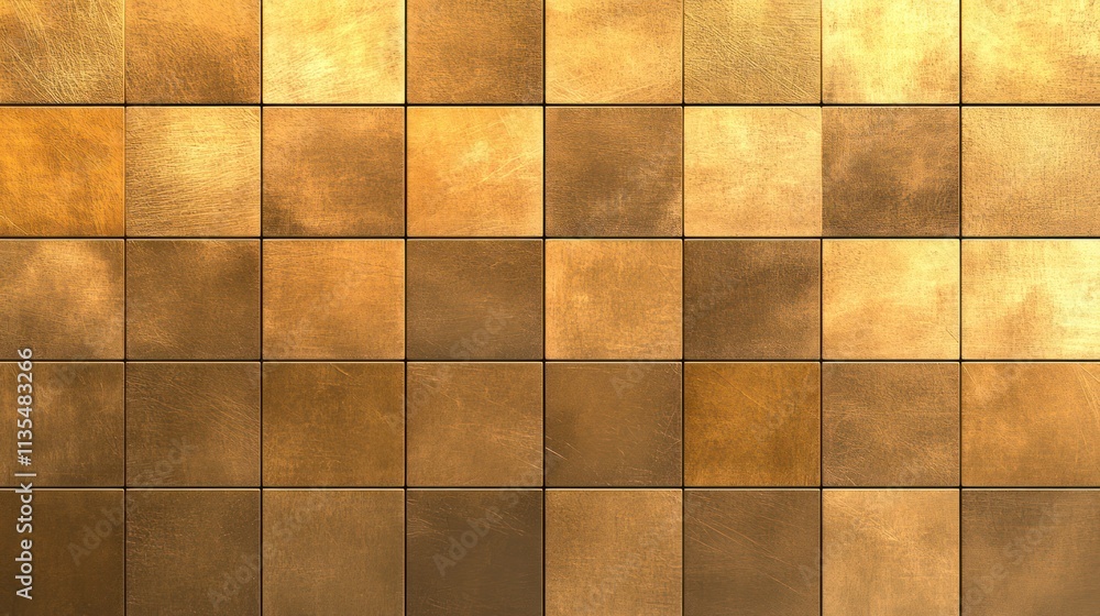 Golden Gradient Tile Pattern Backdrop with Scratch Texture and Line Shapes for Luxury Wallpapers and Banners Golden Gradient Tile Pattern Backdrop with Scratch Texture and Line Shapes for Luxury Wallpapers and Banners