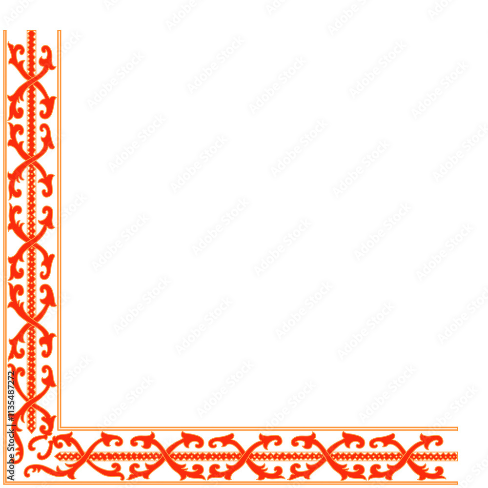 Obraz premium typical Sumatran frame