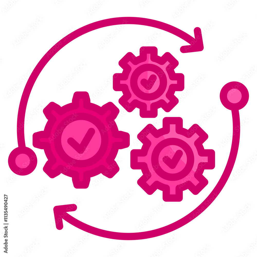 Process Icon Element For Design Process Icon Element For Design