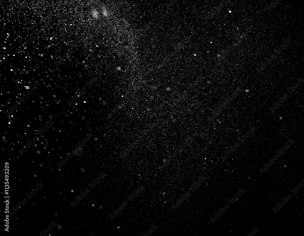 Obraz premium Dust particles. Abstract particle background. Dots background. 4k rendering.