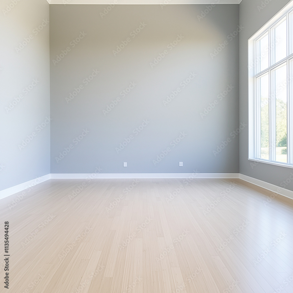 Yoga Studio with Bamboo Flooring and Matte Silver Edges Yoga Studio with Bamboo Flooring and Matte Silver Edges