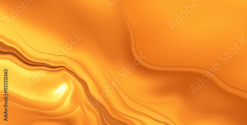 Abstract Golden Liquid Waves Background Texture Design for Modern Art and Luxury Branding