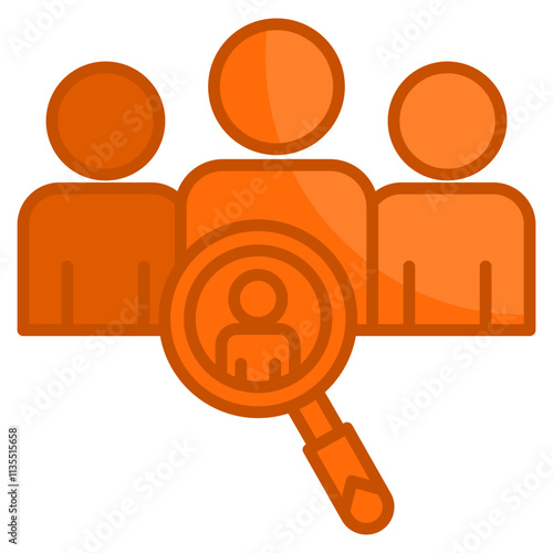 Stakeholder Identification  Icon Element For Design