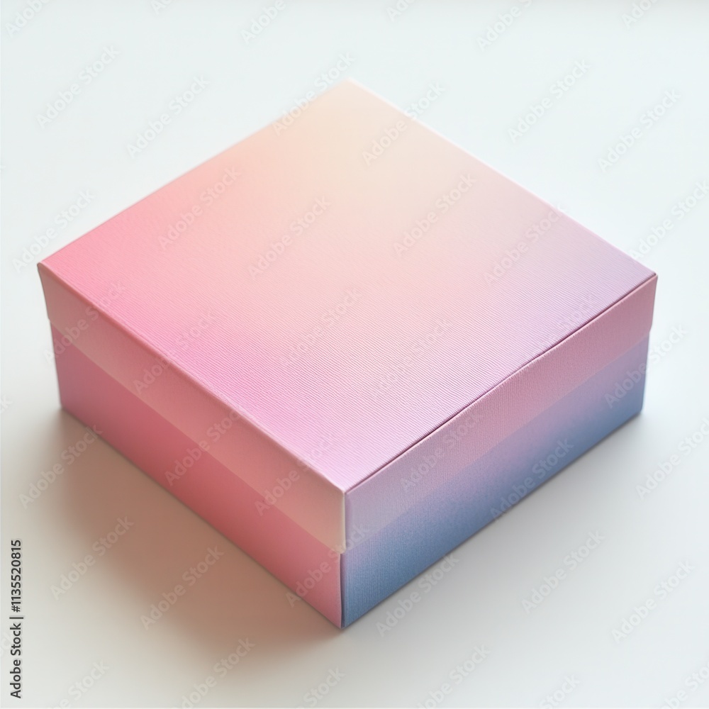 Pastel Ombre Customizable Box, soft gradient colors blend beautifully, perfect for personalizing with text or images, ideal for gifts or storage Pastel Ombre Customizable Box, soft gradient colors blend beautifully, perfect for personalizing with text or images, ideal for gifts or storage
