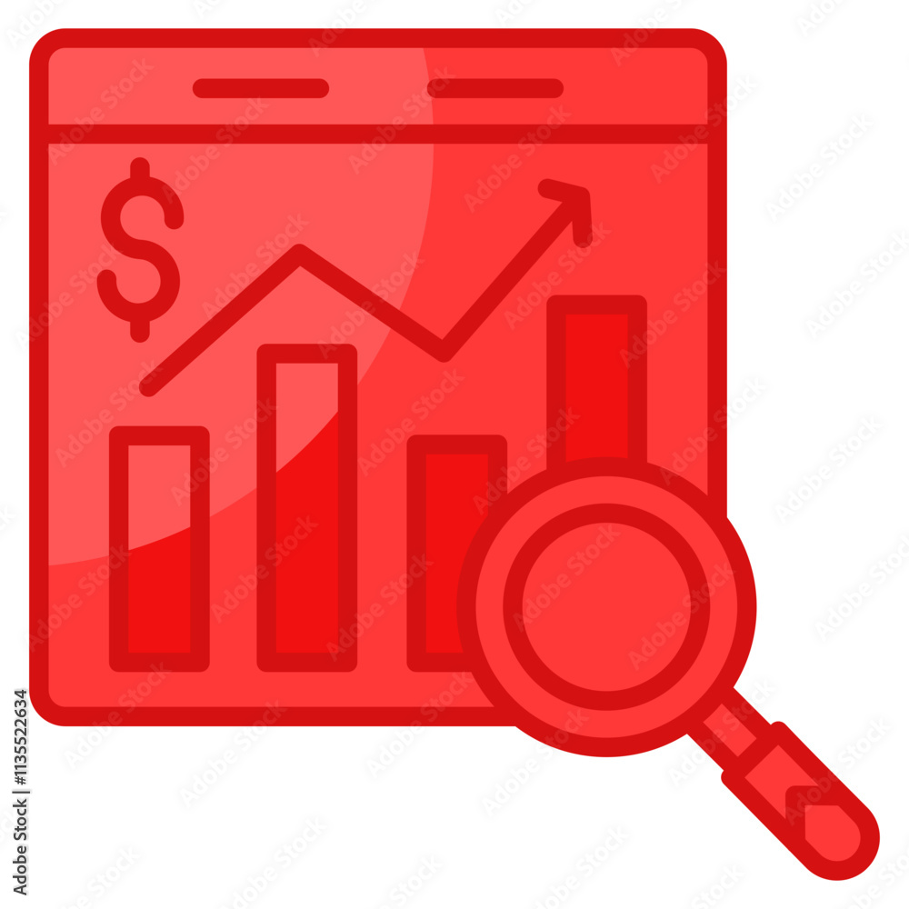 Revenue Forecasting Icon Element For Design Revenue Forecasting Icon Element For Design