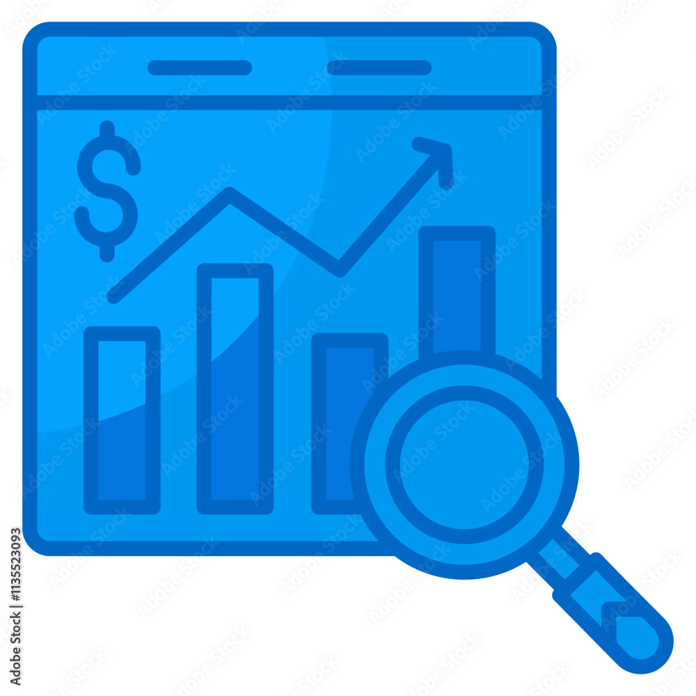 Revenue Forecasting Icon Element For Design Revenue Forecasting Icon Element For Design