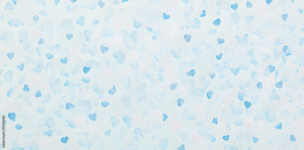A light blue background adorned with scattered heart shapes, creating a soft, whimsical pattern. A light blue background adorned with scattered heart shapes, creating a soft, whimsical pattern.