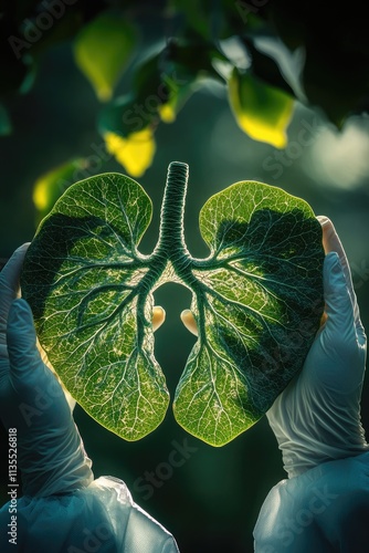 Tuberculosis awareness: lung depiction, health education, disease care, respiratory focus, medical illustration, infection prevention, diagnostic insight, global outreach, pulmonary model. photo