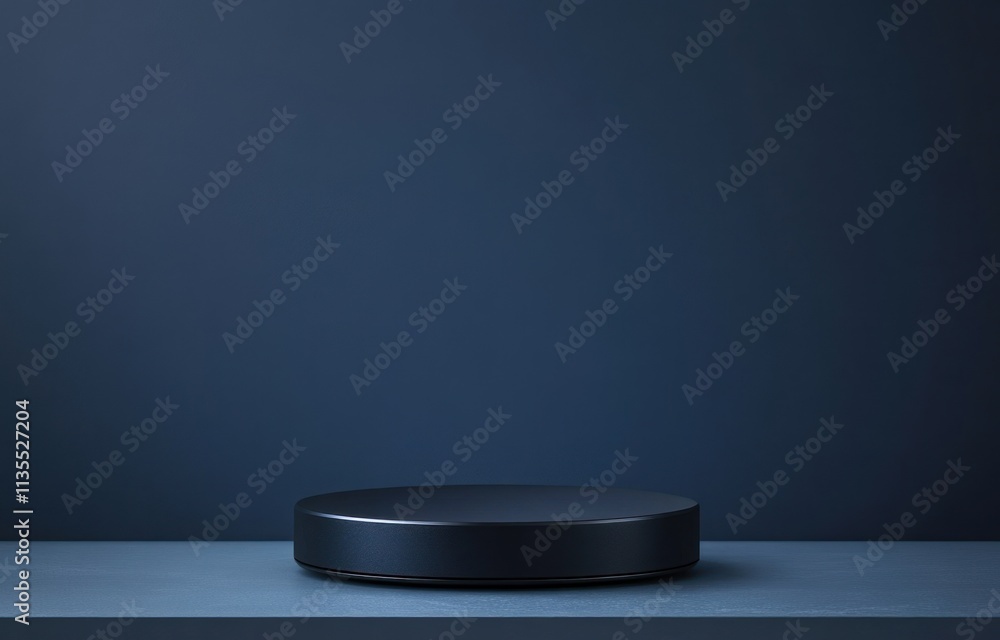 Dark disc on surface. Dark disc on surface.