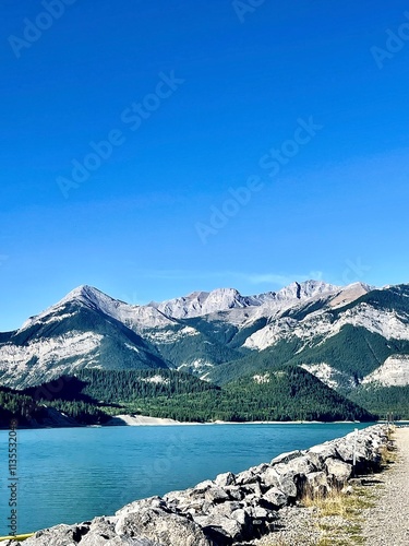 lake in the mountains