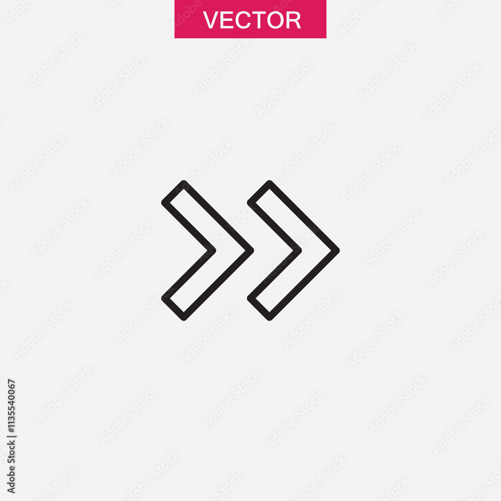 Arrow, grunde icon, vector flat black linear illustration for web and app..eps Arrow, grunde icon, vector flat black linear illustration for web and app..eps