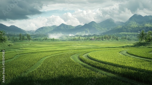 Rice fields