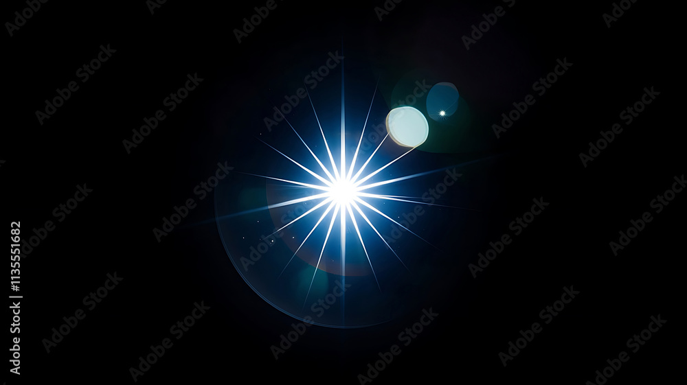 Lens Flare light over Black Background. Easy to add overlay or screen filter over Photos texture Lens Flare light over Black Background. Easy to add overlay or screen filter over Photos texture