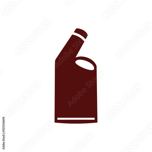 Jerrycan icon on white background for graphic and web design. Simple vector sign. Internet concept symbol for website button or mobile app