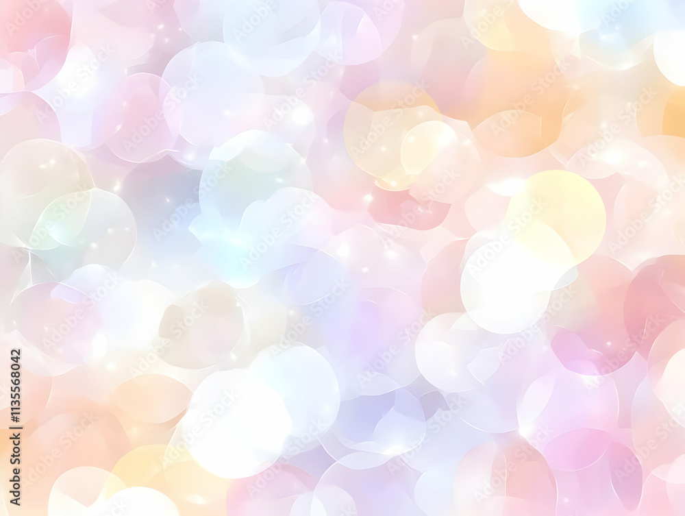 Pastel Bubble Abstract Background Pastel Bubble Abstract Background