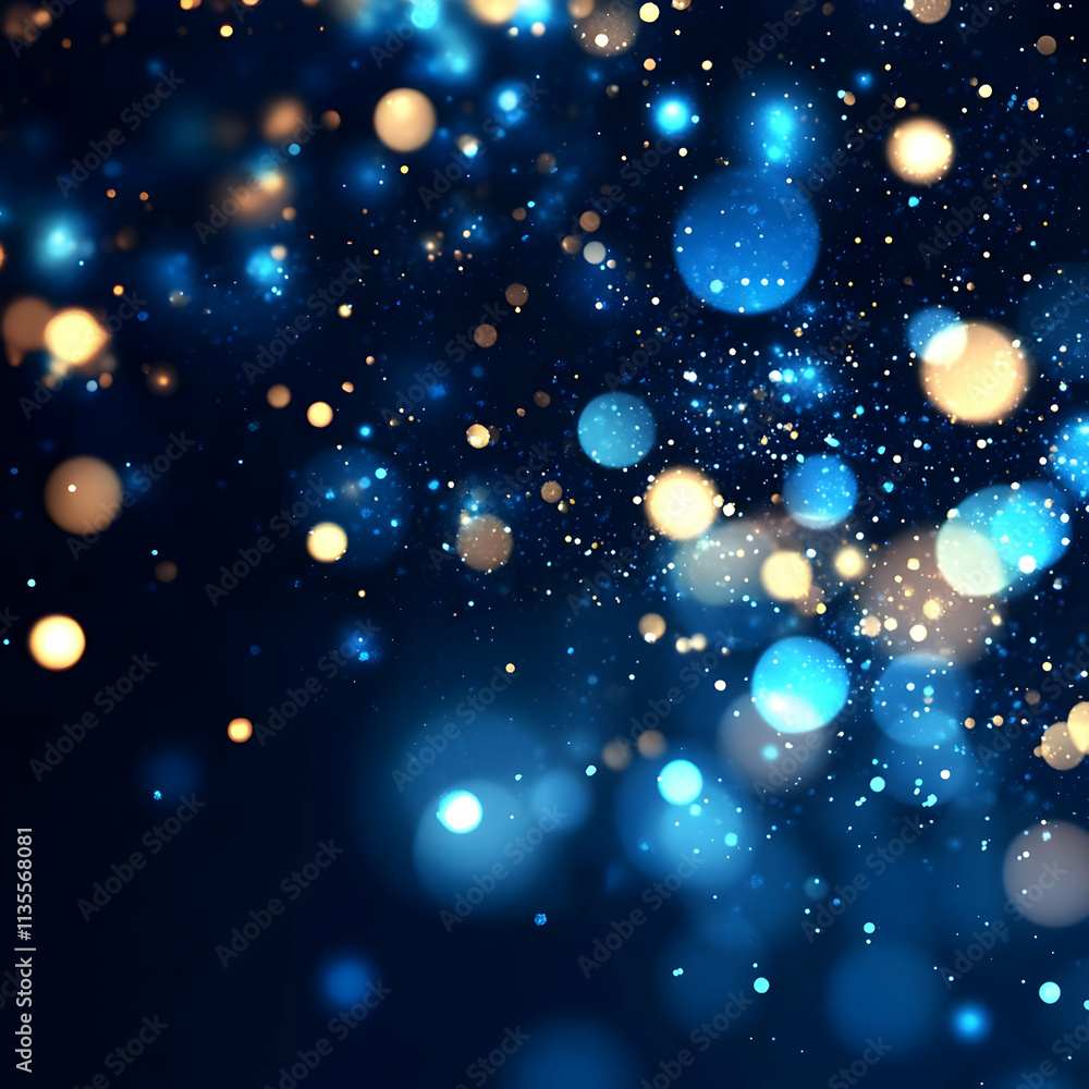 Blue and Gold Abstract Background Blue and Gold Abstract Background