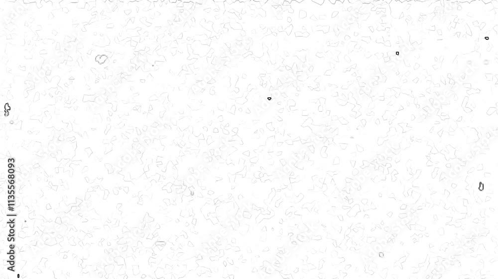 Dust, grain and noise particle effects animation on a white background Dust, grain and noise particle effects animation on a white background