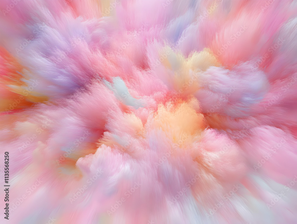Pastel Cloud Abstract Background Illustration Pastel Cloud Abstract Background Illustration