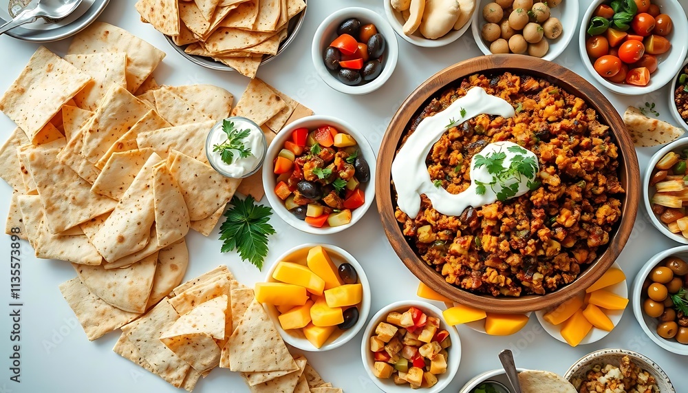 Mediterranean Mezze Platter Feast Mediterranean Mezze Platter Feast