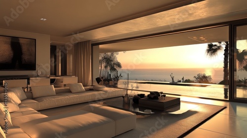 Luxury Villa Sunset Ocean View