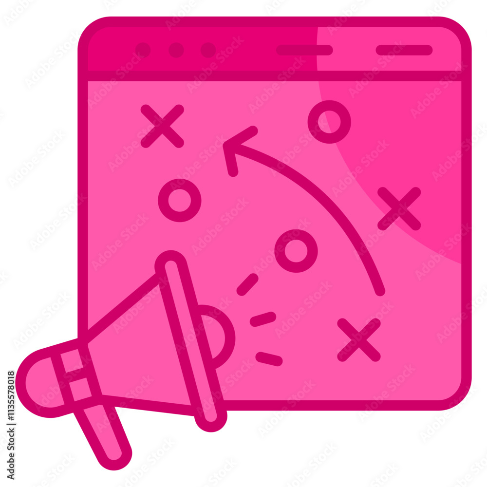 Communication Strategy Icon Element For Design Communication Strategy Icon Element For Design