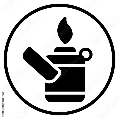 lighter glyph icon