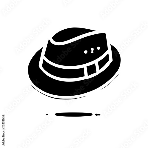 Stylish Fedora Hat Icon