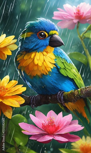 blue and gold macaw