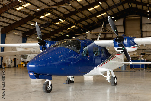 Airplane at a Hangar
