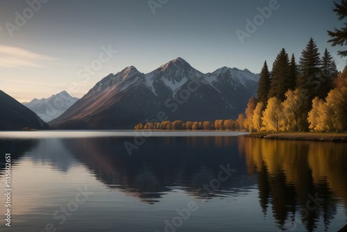 lake in the mountains