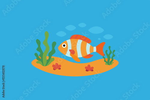 fish in the water