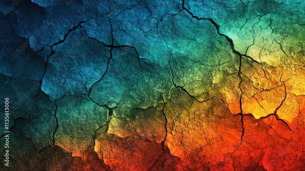 A surreal abstract composition of a textured, cracked surface transitioning from deep sapphire blue at the top to vibrant emerald green in the middle . A surreal abstract composition of a textured, cracked surface transitioning from deep sapphire blue at the top to vibrant emerald green in the middle .