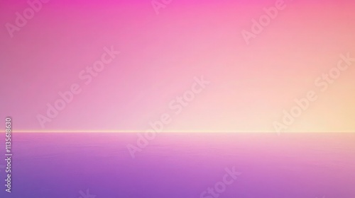 A vibrant gradient transitioning from bold magenta at the top to soft lilac and fading into pastel pink at the bottom. The harmonious blend of warm and cool tones .