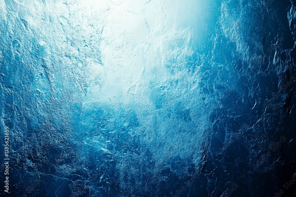 Abstract Textured Background of Blue Ocean Water Abstract Textured Background of Blue Ocean Water