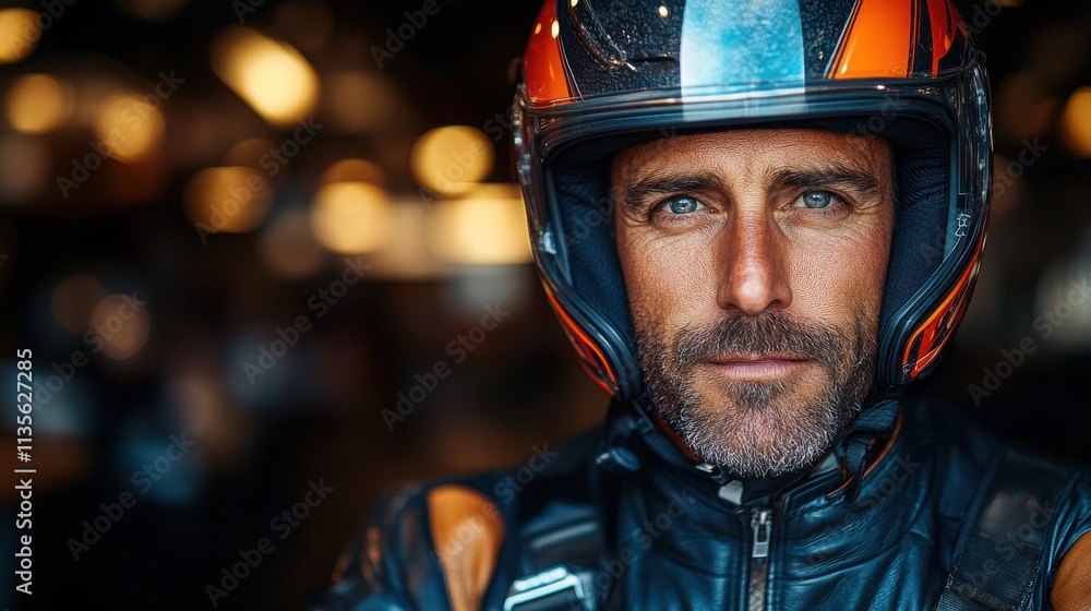a man wearing a helmet a man wearing a helmet