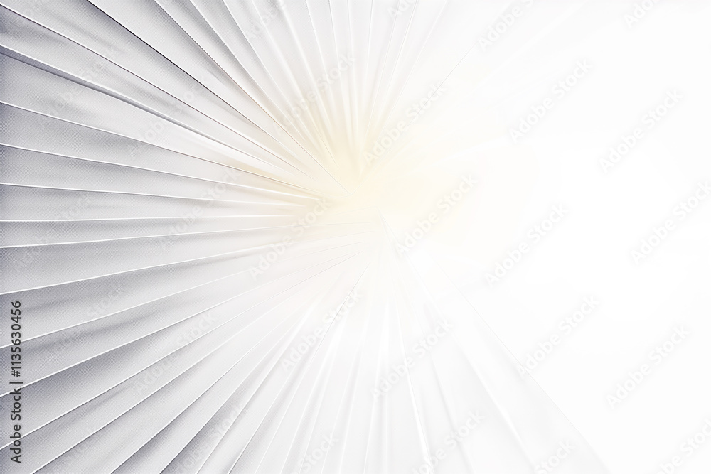 Abstract white background with smooth lines