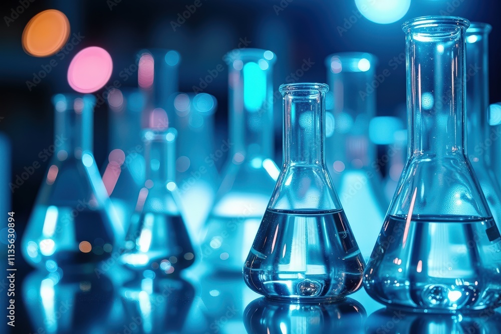 Discover the Beauty of Scientific Precision with Our Collection of Blue-Tinted Laboratory Glassware, Perfect for Educational and Professional Settings Discover the Beauty of Scientific Precision with Our Collection of Blue-Tinted Laboratory Glassware, Perfect for Educational and Professional Settings