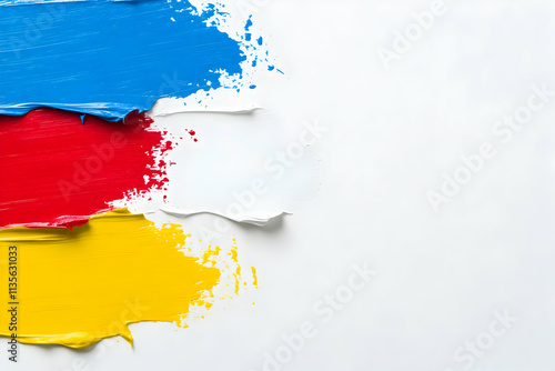 Wallpaper Mural Abstract Paint Strokes Background Torontodigital.ca