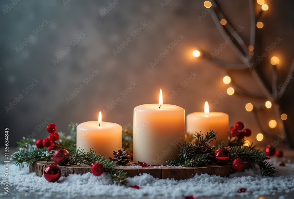 クリスマスキャンドル