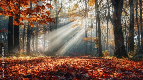 autumn in the forest
