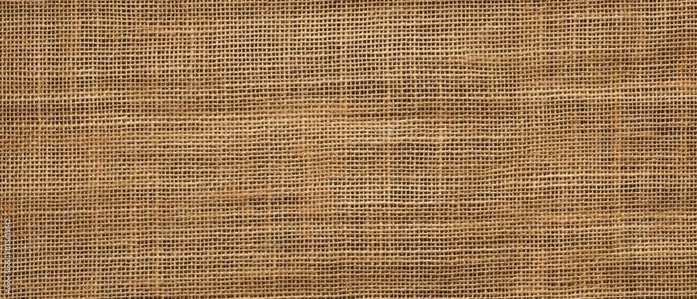 Textured brown burlap fabric studio setting textile material warm environment close-up view crafting concept Textured brown burlap fabric studio setting textile material warm environment close-up view crafting concept