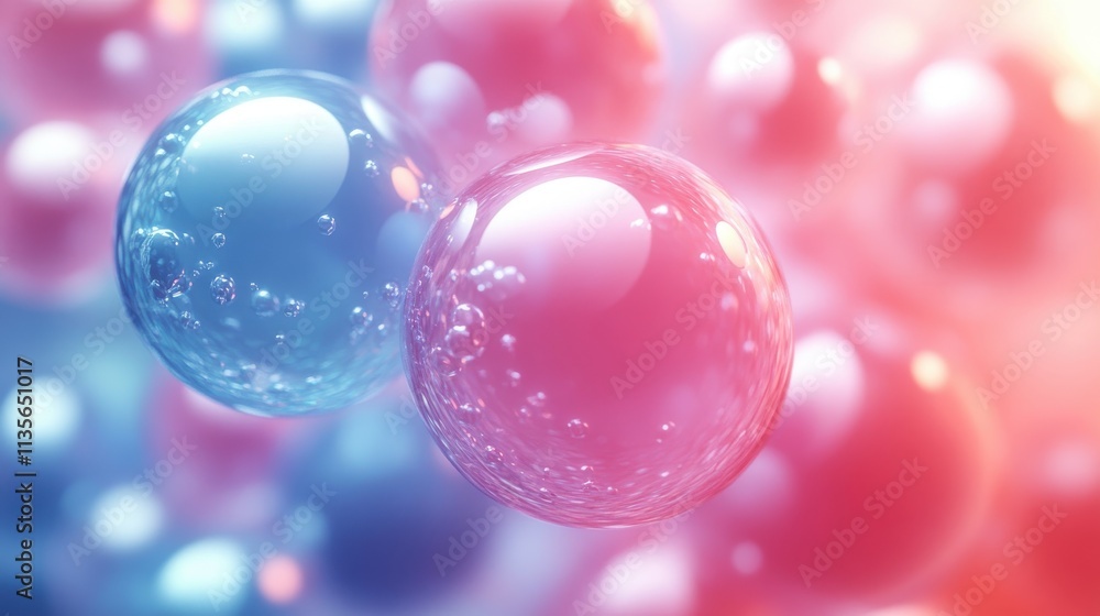 abstract 3d animation colored bubble motion design seamless looped vide abstract 3d animation colored bubble motion design seamless looped vide