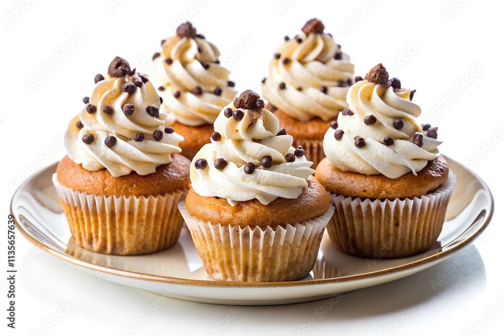 Cupcakes with chocolate Cupcakes with chocolate